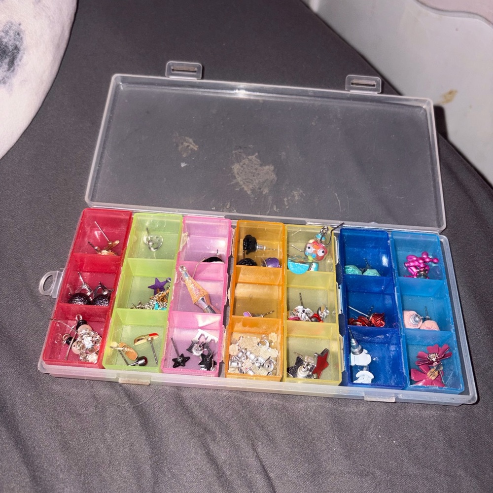 Tons of Claire’s earrings (SOME MISSING)